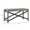 Outsunny Outsunny PE Wicker Outdoor Coffee Table, Rattan Side Table w/ Plastic Board 2