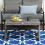 Outsunny Outsunny PE Wicker Outdoor Coffee Table, Rattan Side Table w/ Plastic Board 6