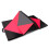Dripex (Black&Pink) 8FT Foldable Gym Mat: Thick Foam, Soft PU Leather 3
