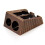 (Copper, Double Hole) Ashton and Wright Metal Pencil Sharpeners - 2 Pack 4