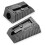 (Silver, Single Hole) Ashton and Wright Metal Pencil Sharpeners - 2 Pack 1