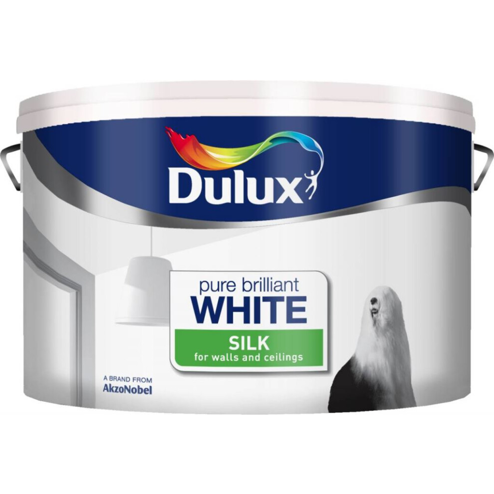 Dulux - Silk 10L - Pure Brilliant White