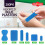 SOL 200pk Assorted Blue Plasters Waterproof Catering | First Aid Plasters 3