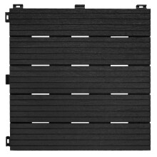 10 x Cosmo Garden Patio Interlocking Composite Decking Floor Tiles