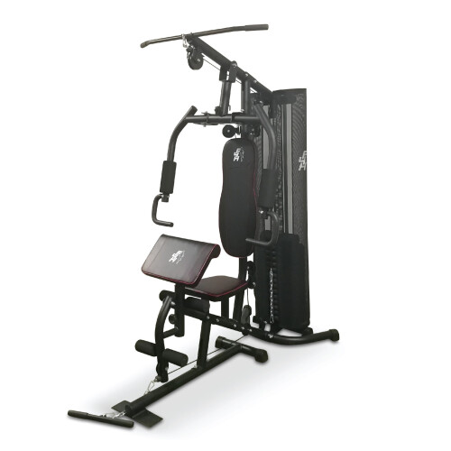 TF7080A Compact Home Multi Gym - 68kg Weight Stack, Full-Body Workout, Chest Press, Lat Pulldown, Leg Extension