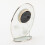WIDDOP and Co. widdop Sophia Mantel Wire & Glass Bee Clock 2