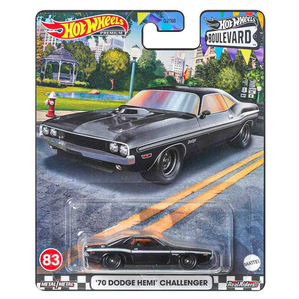 Hot Wheels Premier Boulevard 2023 83 - '70 Dodge Hemi Challenger