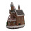 WIDDOP and Co. LED Gingerbread House with Rotating Characters Battery Operated 30cm 2