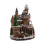 WIDDOP and Co. LED Gingerbread House with Rotating Characters Battery Operated 30cm 3