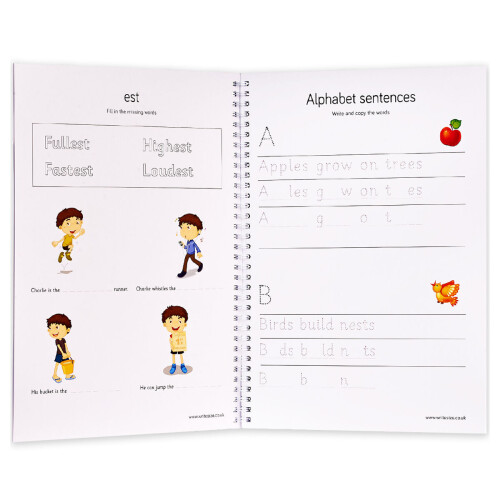 Write Size Alphabet and Handwriting Practice Pad Book 3 2