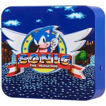 SONIC THE HEDGEHOG 3D PERSPEX DESK LAMP / WALL LIGHT