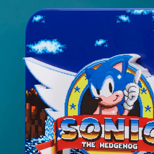 SONIC THE HEDGEHOG 3D PERSPEX DESK LAMP / WALL LIGHT 1
