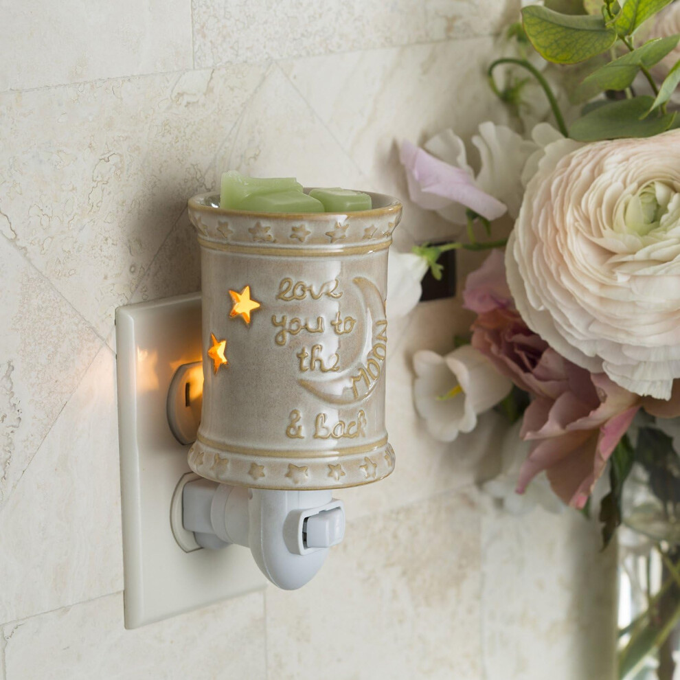 Candle Warmers Etc. Plug In Wax Warmer - Love You To The Moon And Back