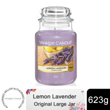 Yankee Candle Original Large Jar Scented Candle - Lemon Lavender, 623g