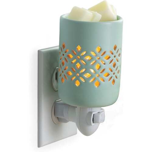 Plug In Wax Warmer - Soft Mint 1