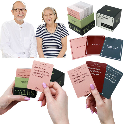 Kit D'interview Vie – 150 Cartes Questions Pour Apprendre à Connaître Vos Parents Et Grands-parents ! - 4