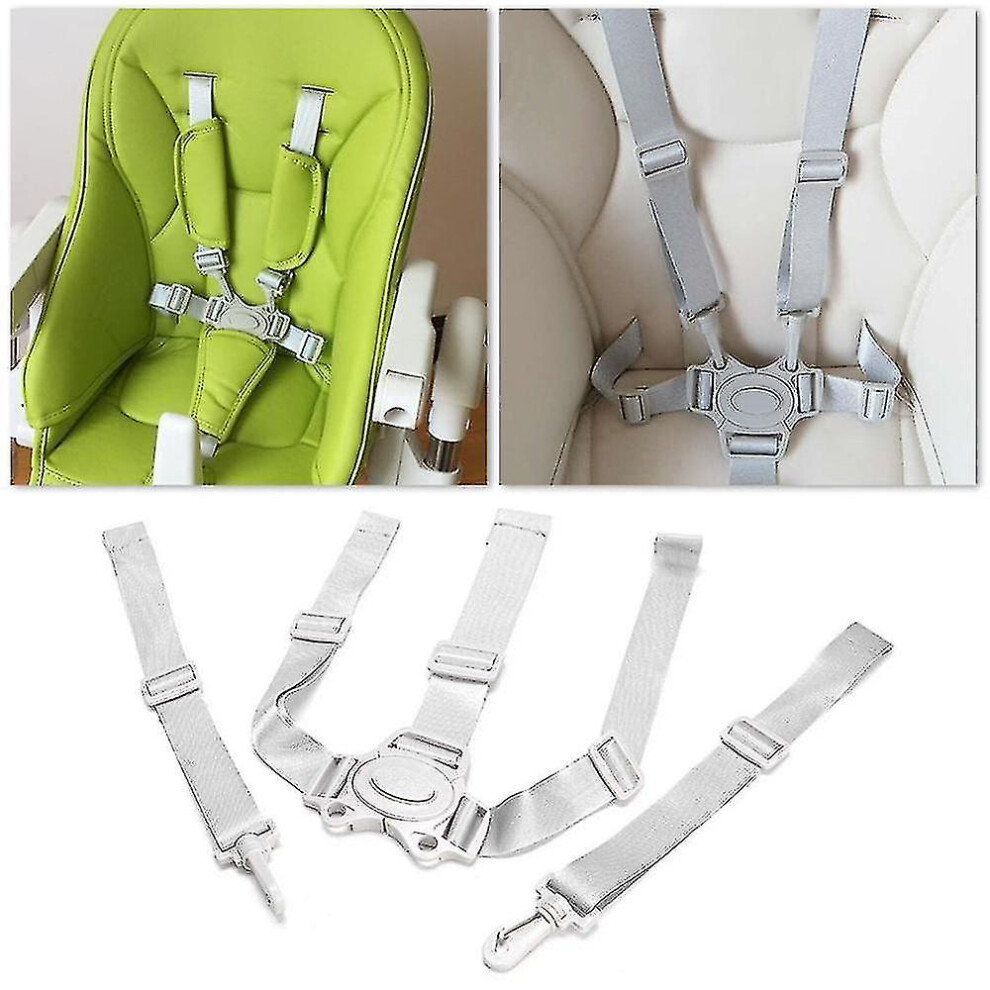 Baby Universal 5 Point Harness High Chair Safe Belt Seat Belts For Stroller Pram