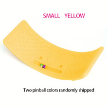 (Yellow, Small) Seesaw Board/Clever Board/Clipboard Balance Board&Indoor Outdoor Household Toys