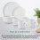 Tower Tower T867023WHT Porcelain Dinnerware Set, 12 Pieces, White 7