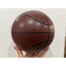 (Style C) Pvc Ball Elastic Small Basketball Indoor And Outdoor Interactive Toy Ball