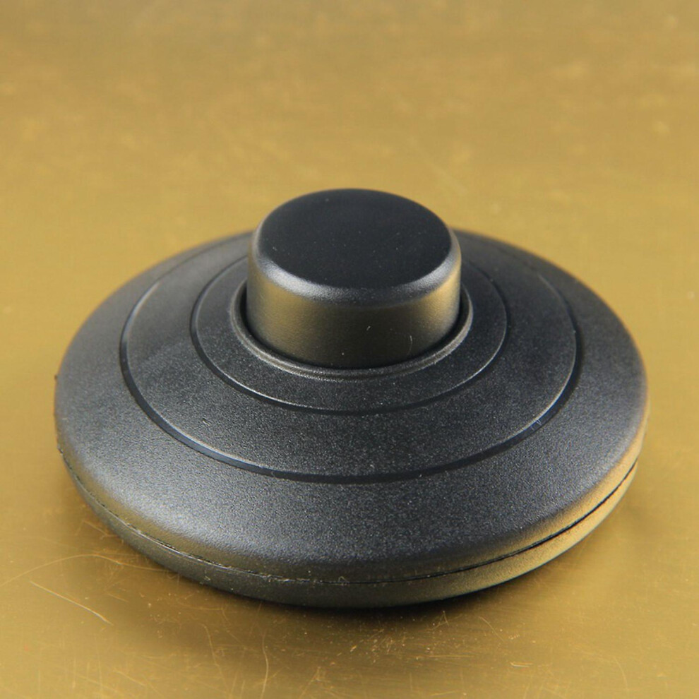1Pcs Black In-Line Lamp Foot Switch Push Power Pedal Light Footswitch 9324781150879