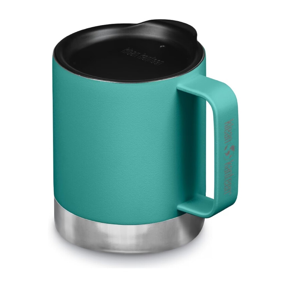 Klean Kanteen Camp Mug with lid Vacuum Insulated double wall - Porcelain Green