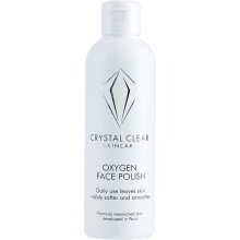 CRYSTAL CLEAR SKINCARE OXYGEN FACE POLISH CLEANSED SMOOTH & REVITALISD 200ML