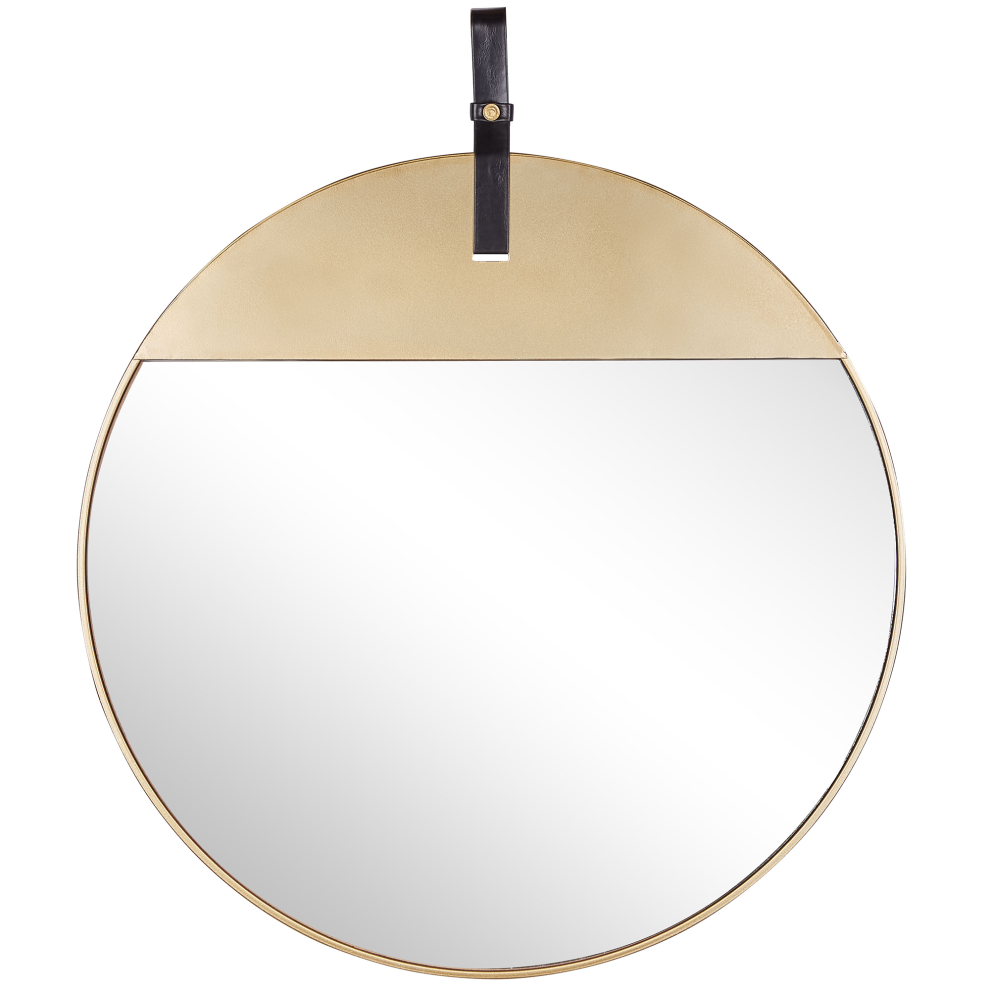 Wall Mirror GURS 60 cm 60 cm Metal Gold