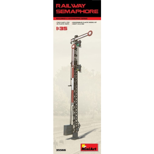 MIN35566 - Miniart 1:35 - Railway Semaphore