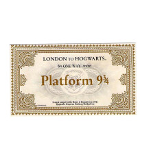 Harry Potter 9 And 3/4 Platform Ticket 5pcs