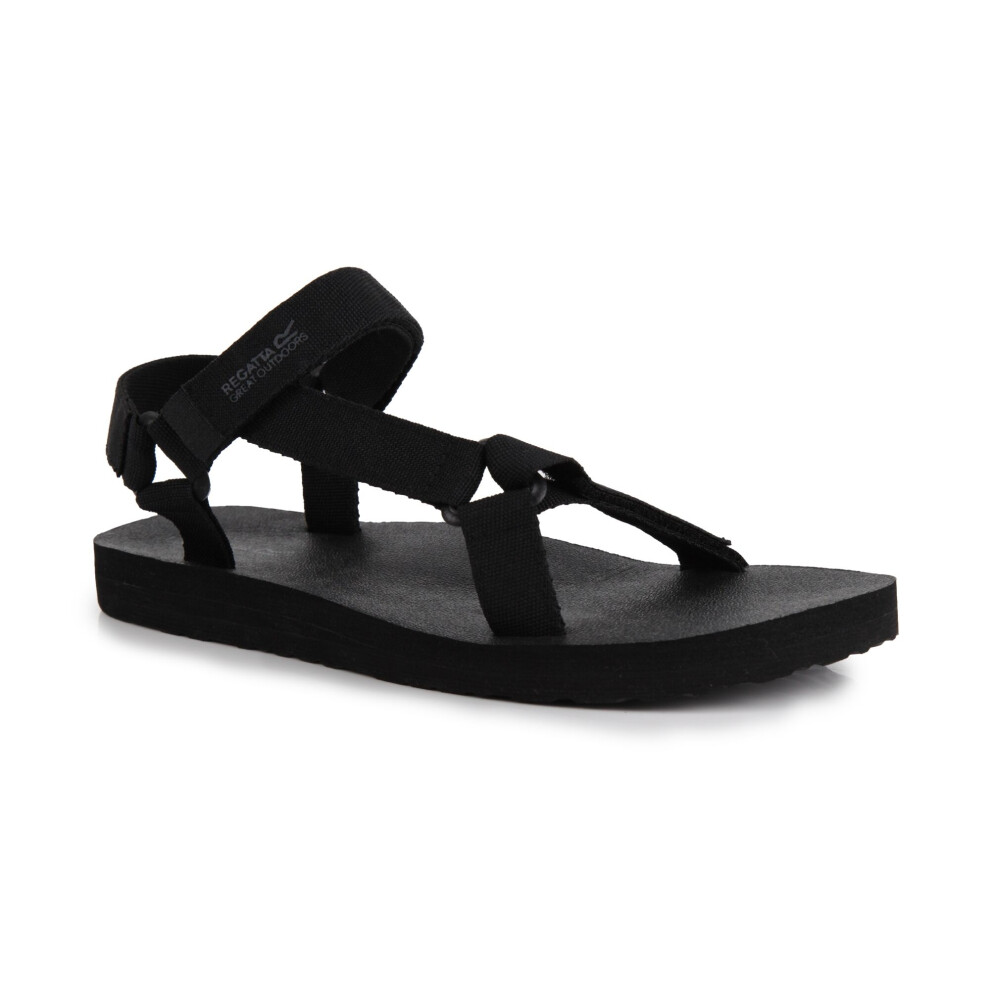 (9.5 UK, Black) Regatta Mens Vendeavour Sandals