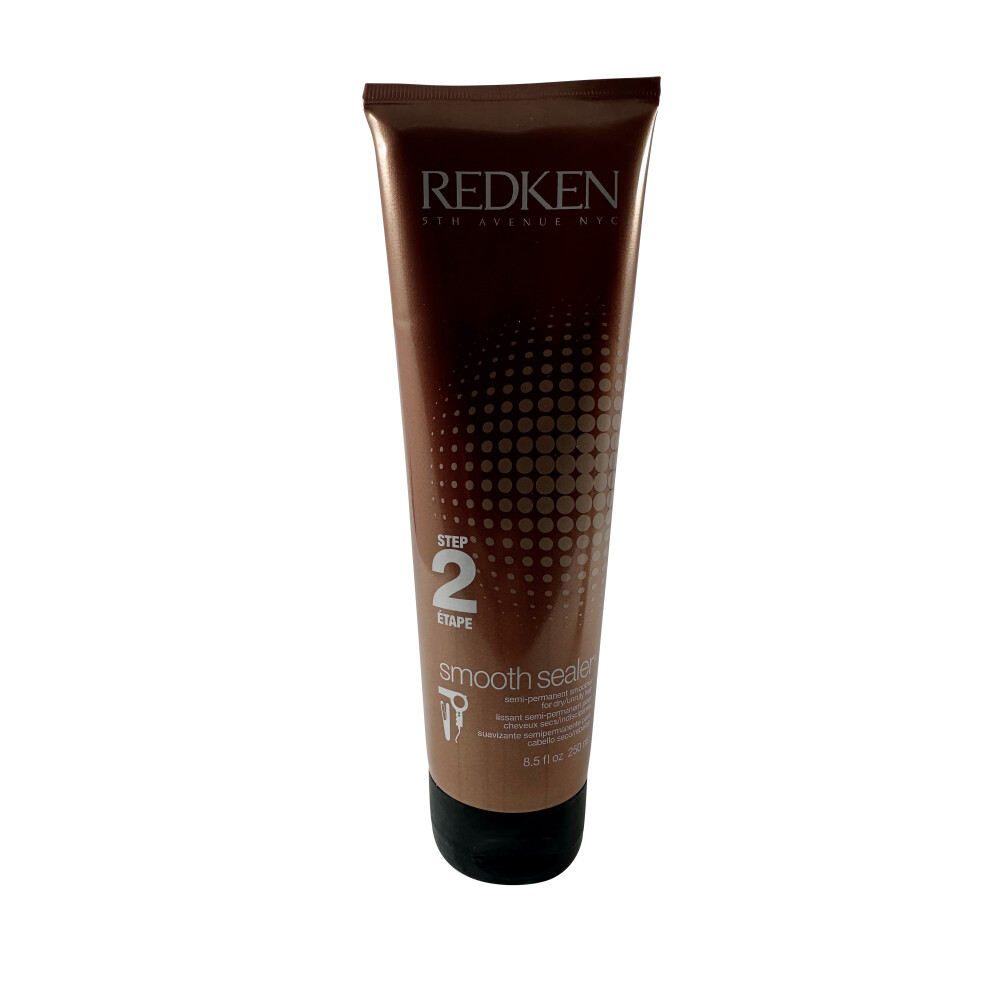 Redken Smooth Sealer Step 2 Semi Permanent Smoother Dry & Unruly Hair 8.5 OZ