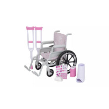 Wheelchair and Crutches Playset  Road To Recovery In No Time!