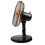 Belaco 12inch Table Fan Desk Fan with 3 Speed Oscillating cooling fan Stand Fan floor fan Low Noise Strong Resistant Base  (Black & Orange) 3