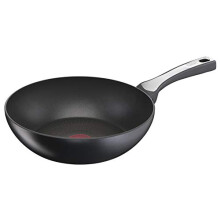 Tefal Unlimited On, Premium Cookware, 28 cm Wok Pan, UK's Longest Lasting Non-stick, Frying Pan, Heat Indicator, Induction Hob Compatible, G25919AZ