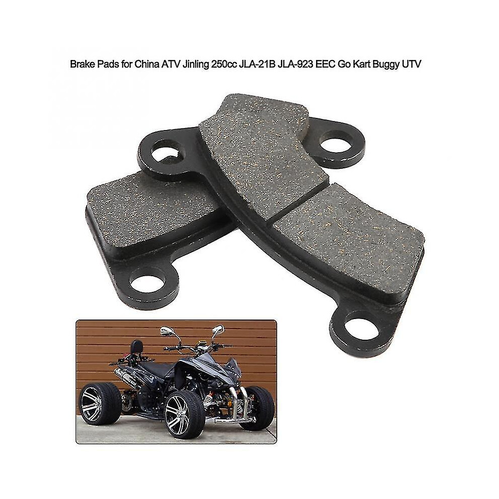 Exquisite 2Pcs Brake Pads For China Atv Jinling 250Cc Jla-21B Jla-923 Eec Go Kart Utv 9324781241263