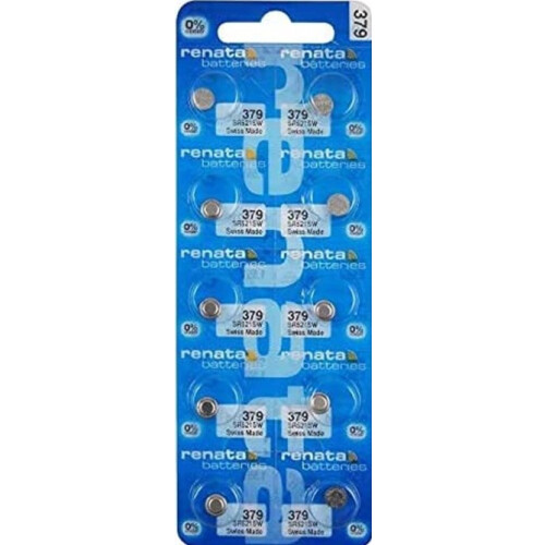 (379) Renata Watch batteries 10pack 2