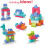 MEGA MEGA Bloks DCH54 Big Building Bag, Pink, 60 Pieces 4
