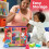 MEGA MEGA Bloks DCH54 Big Building Bag, Pink, 60 Pieces 5