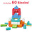 MEGA MEGA Bloks DCH54 Big Building Bag, Pink, 60 Pieces 6