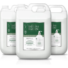 Baylis & Harding Jasmine & Apple Blossom Anti-Bacterial Hand Wash 2 litre Refill (Pack of 3 Total 6 litres) Vegan Friendly
