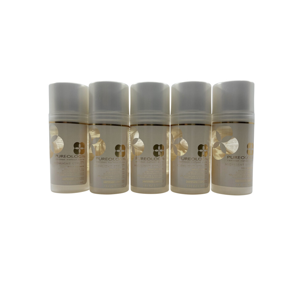 Pureology Highlight Styler Gold Definer 1 OZ Set of 5