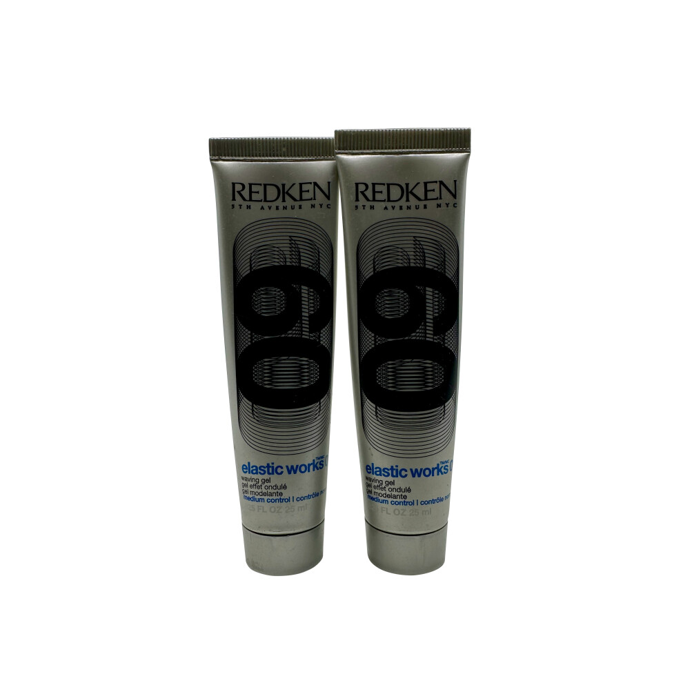 Redken Elastic Works 09 Waving Gel .845 OZ Set of 2