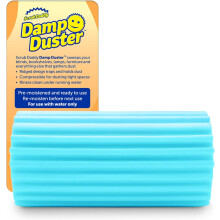 Scrub Daddy Damp Duster Magical Dust Cleaning Sponge Duster Venetian Wooden Blinds Cleaner Radiator Board Mirrors Brush Tools Home Gadgets Light Blue