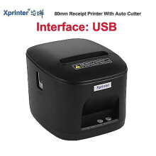 (XP-T80B--USB, US plug) Xprinter New Arrived 80mm Receipt Printer With Auto Cutter Pos Printer With Usb/ethernet And Ethernet Kitchen Printer
