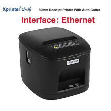 (XP-T80B--Ethernet, UK Plug) Xprinter New Arrived 80mm Receipt Printer With Auto Cutter Pos Printer With Usb/ethernet And Ethernet Kitchen Printer