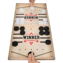 Sling Puck Game, Fast Sling Puck Game Hockey Game Wooden Board Game For Kids And Adults, Family Game Sling Puck Winner Board Games For Birthday Party