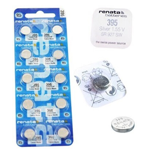 (395) Renata Watch batteries 10pack