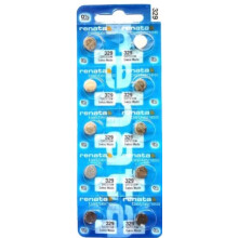 (329) Renata Watch batteries 10pack