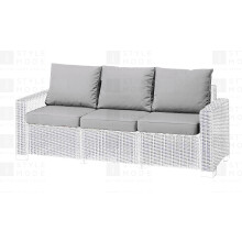 (Grey, 3 Seater - 6 Pieces ) CUSHION PADS FOR KETER ALLIBERT GARDEN FURNITURE
